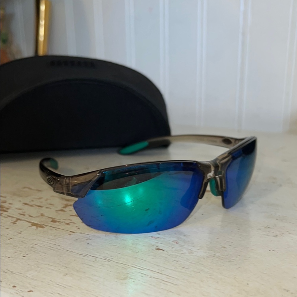 Smith polarized Men's Blue & smoke gray Sunglasses tltoptics